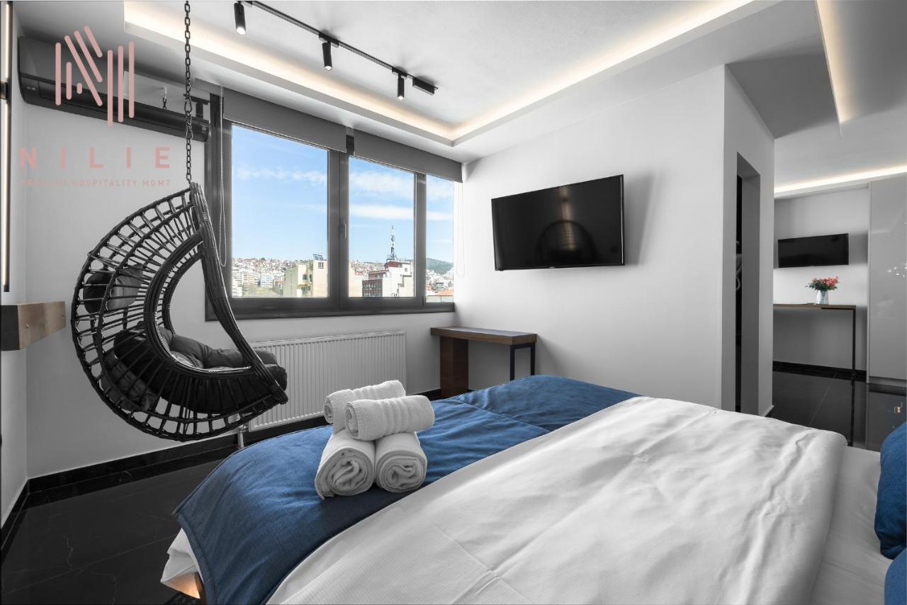 塞萨洛尼基Calliope Penthouse, Nilie Hospitality Mgmt公寓 外观 照片