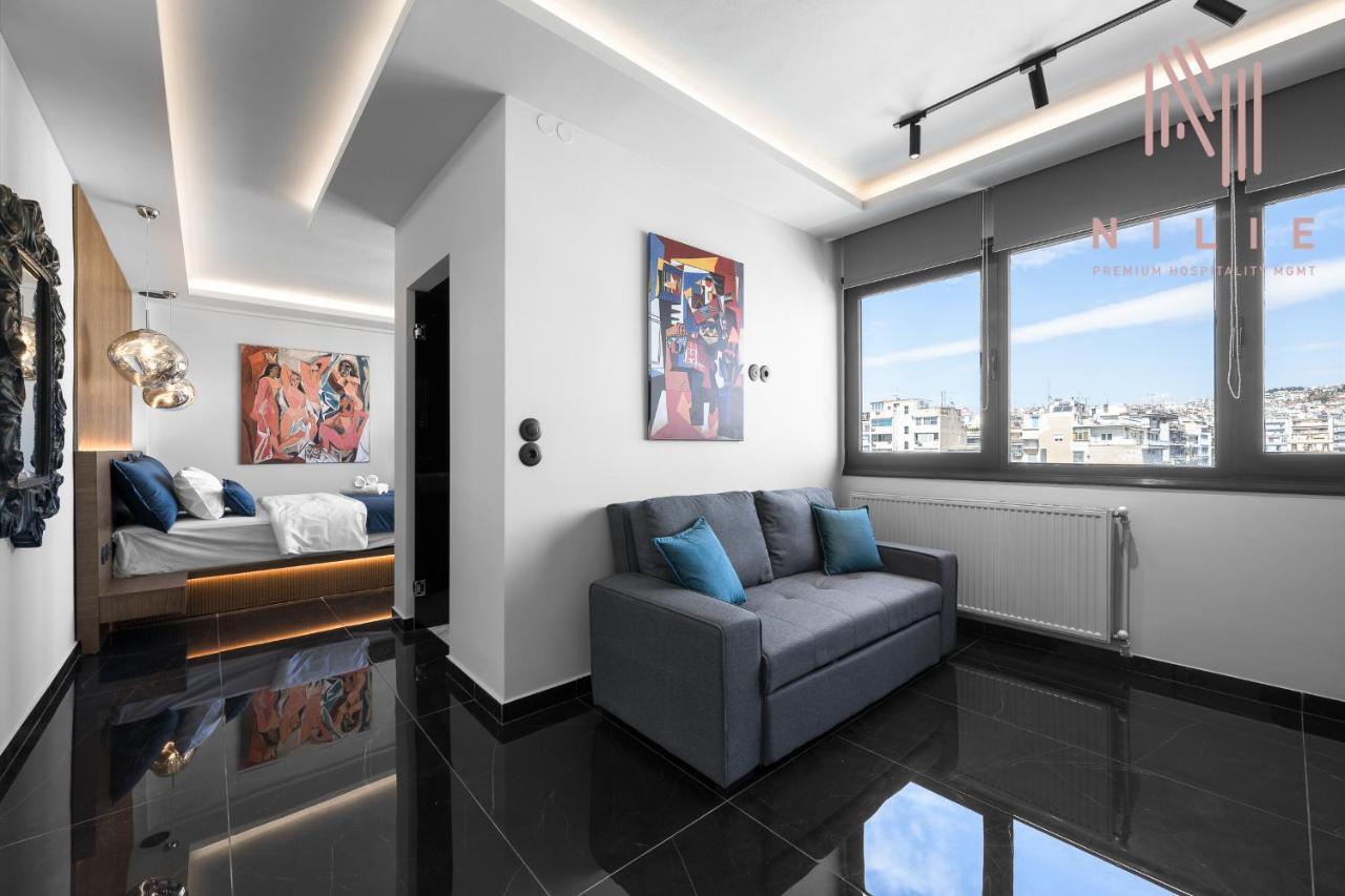 塞萨洛尼基Calliope Penthouse, Nilie Hospitality Mgmt公寓 外观 照片
