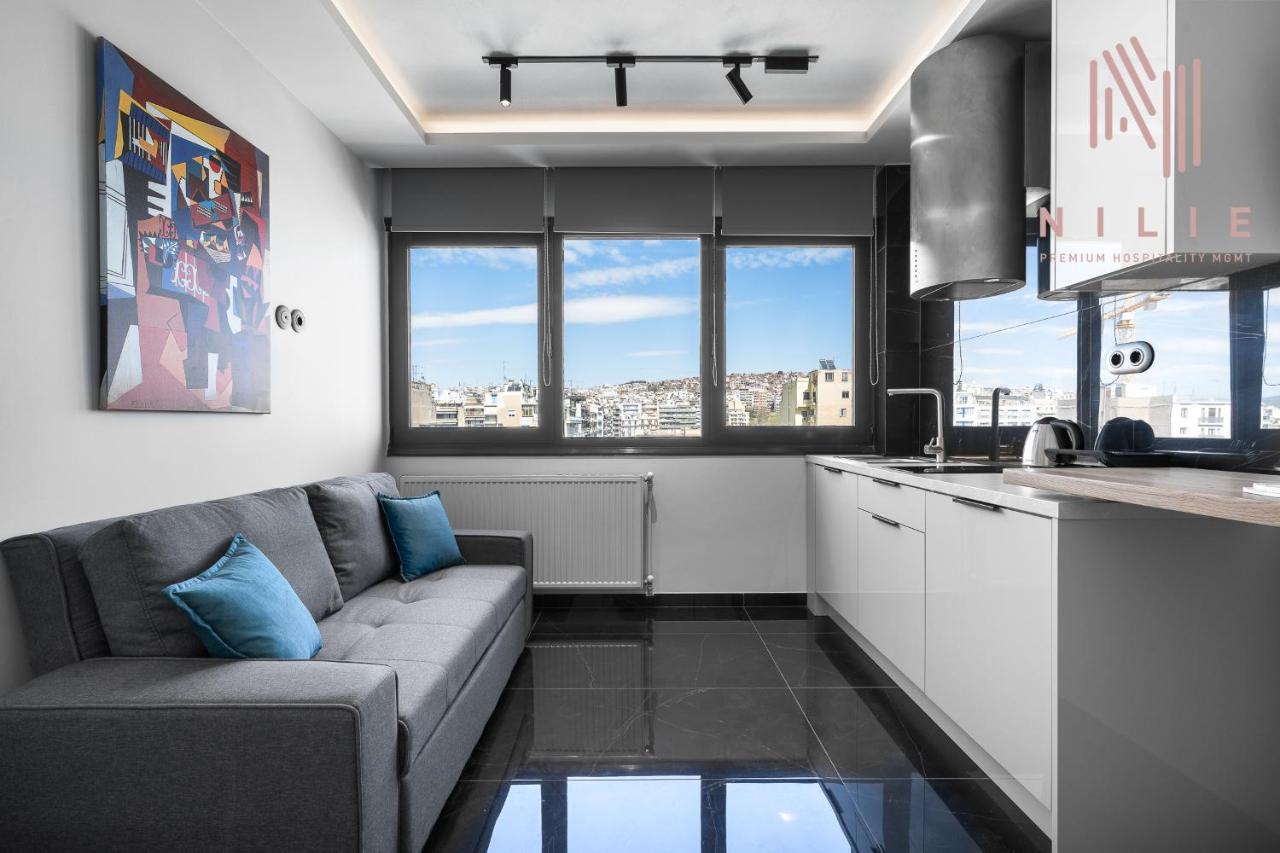 塞萨洛尼基Calliope Penthouse, Nilie Hospitality Mgmt公寓 外观 照片