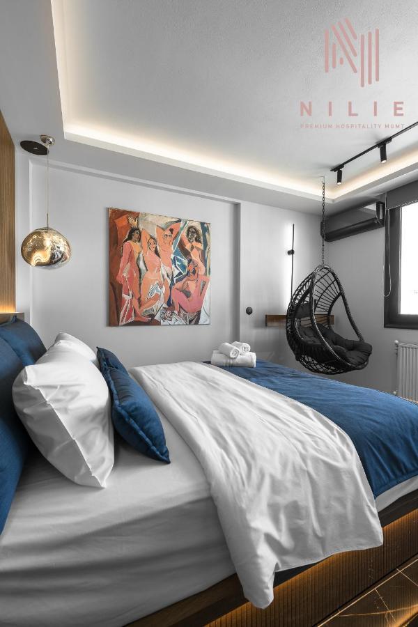 塞萨洛尼基Calliope Penthouse, Nilie Hospitality Mgmt公寓 外观 照片